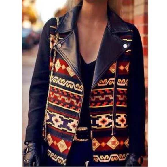 zara aztec jacket